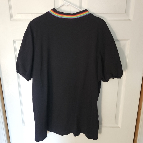 PRIDE BUNNY BLACK EMBROIDEREDLOGO COTTON RAINBOW LGBTQ UNISEX SIZE 4XL - Picture 2 of 10